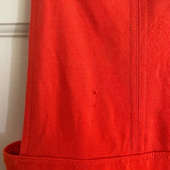 Vintage orange jumpsuit size S/M gold buttons great for wintee - Picture 5 of 5